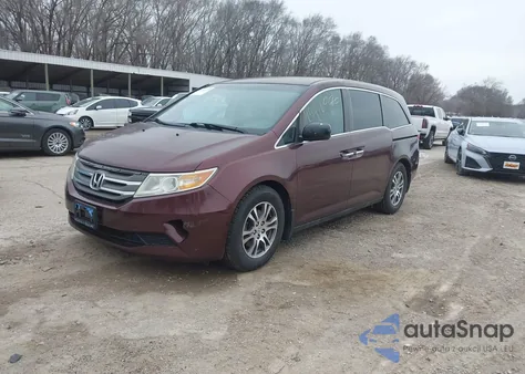 2012 Honda Odyssey Ex z USA, uszkodzony, nr VIN 5FNRL5H48CB093522